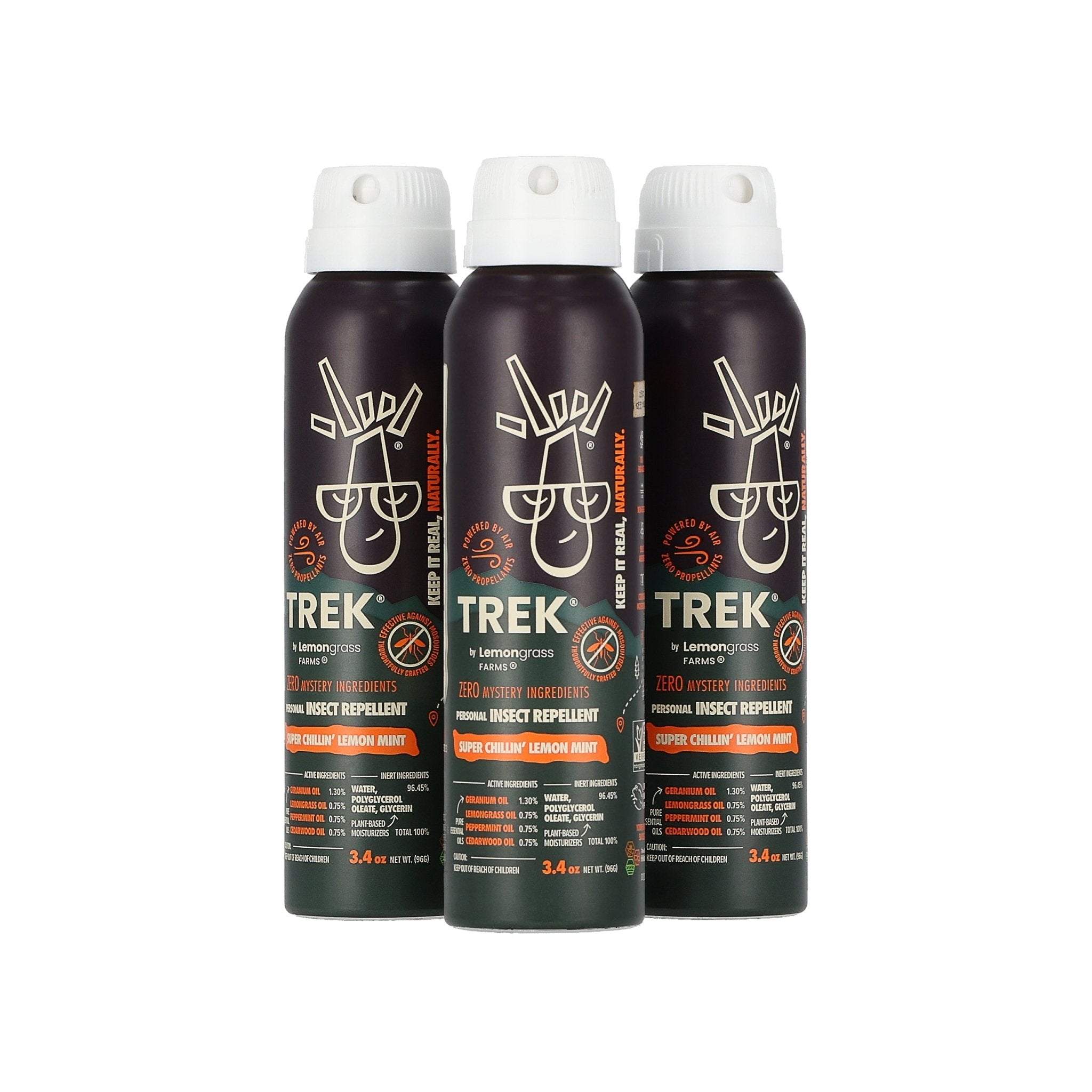 TREK® NATURAL INSECT REPELLENT VALUE PACKS - Lemongrass Farms