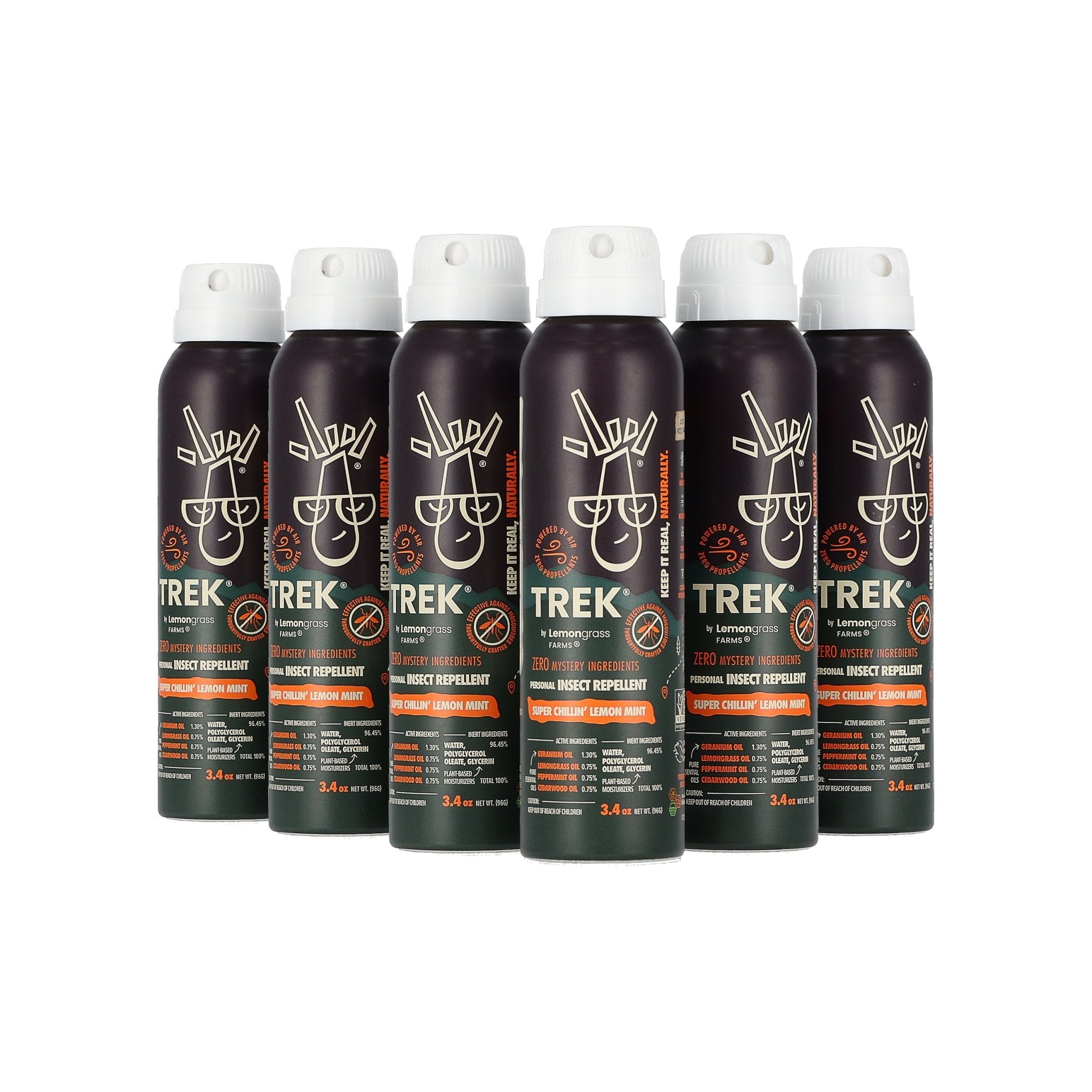 TREK® NATURAL INSECT REPELLENT VALUE PACKS - Lemongrass Farms