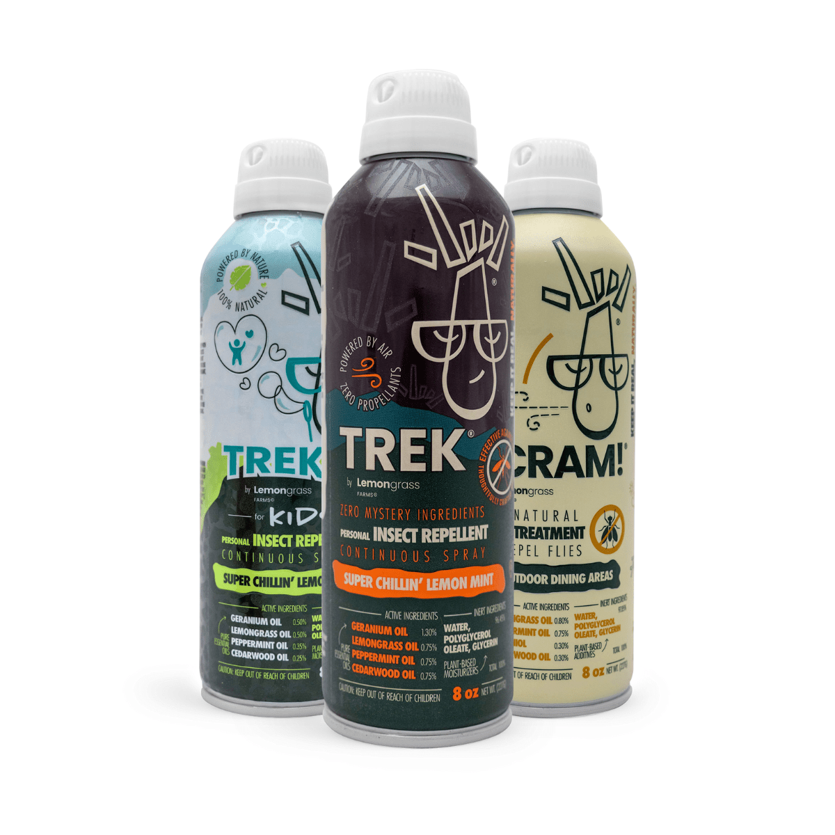 GMO FREE (NON-GMO PROJECT VERIFIED) Insect Repellent - Lemongrass Farms