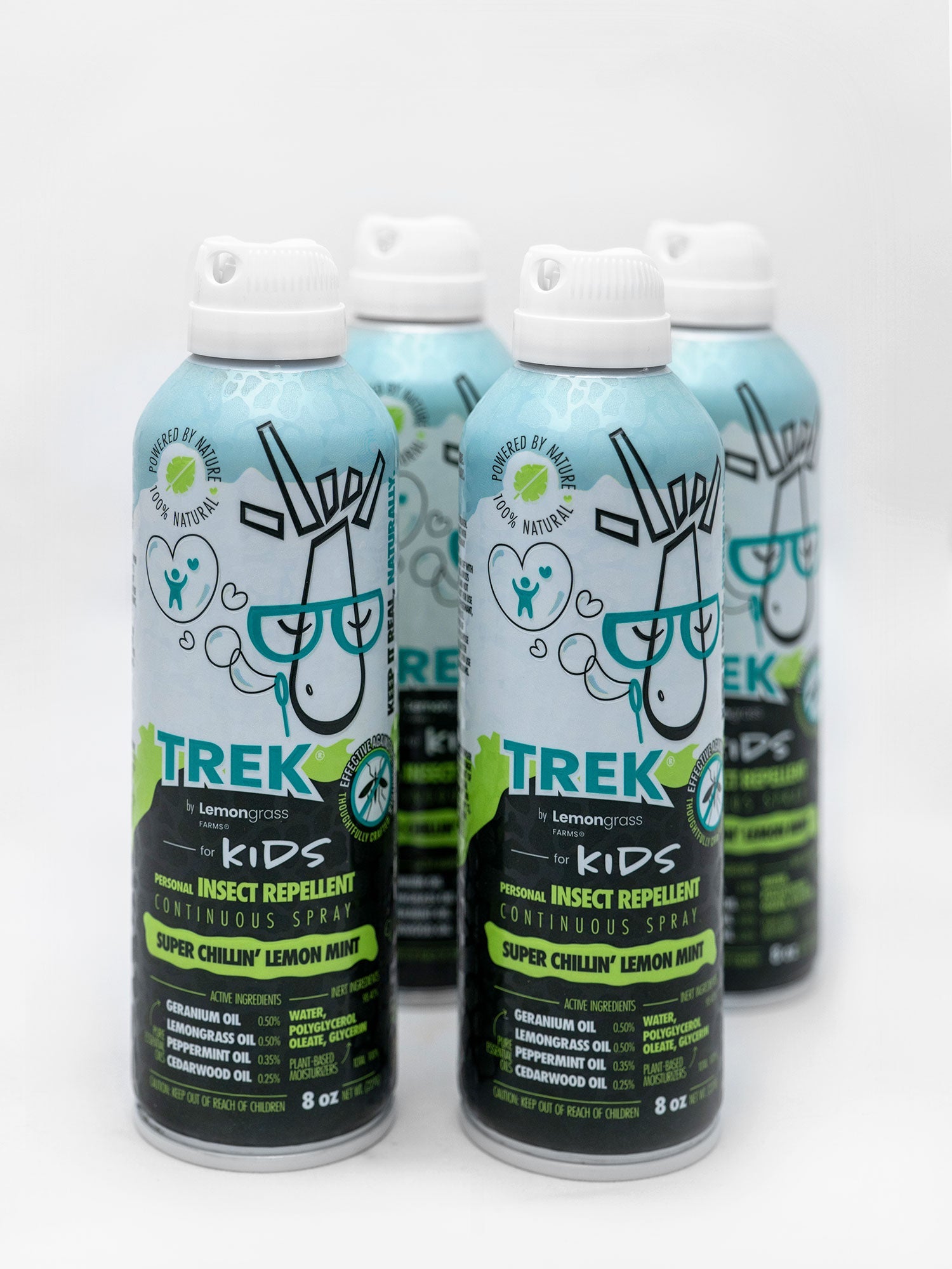 TREK® NATURAL INSECT REPELLENT FOR KIDS - Lemongrass Farms