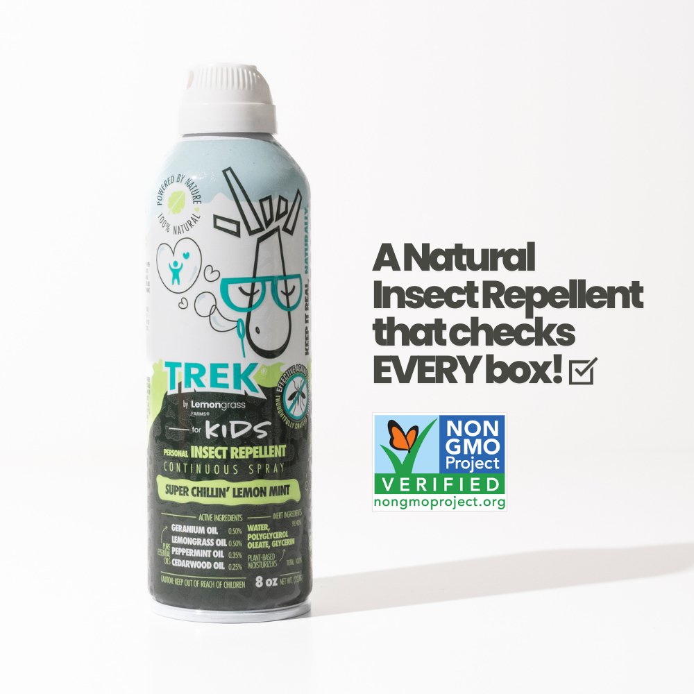 Best Bug Spray for Kids | Trek Insect Repellent for Kids – Lemongrass Farms