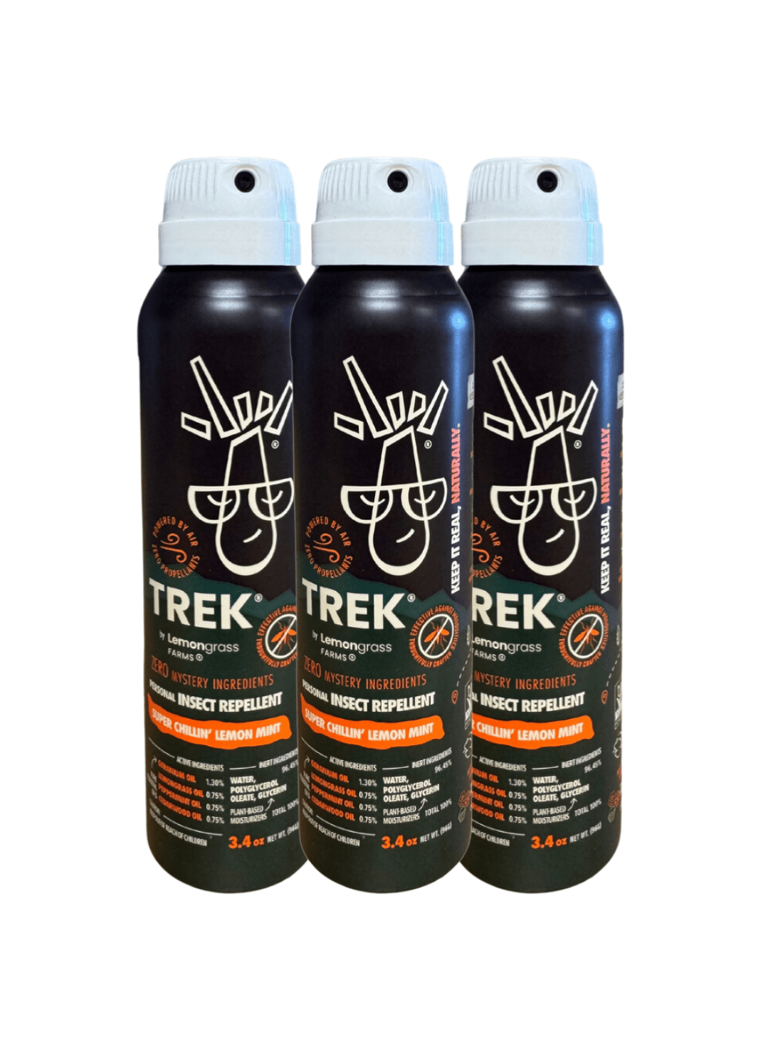 TREK® NATURAL INSECT REPELLENT VALUE PACKS - Lemongrass Farms