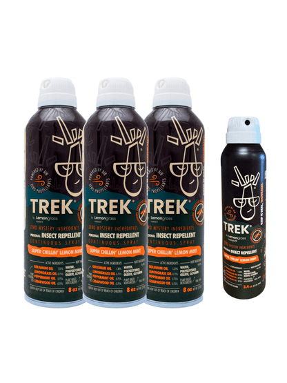 TREK® NATURAL INSECT REPELLENT VALUE PACKS - Lemongrass Farms